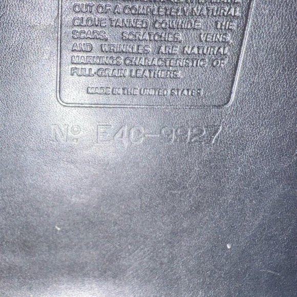 Coach Vintage Black Leather MADE IN USA. May 1994 Willis Bag. Rare find. - Picture 2 of 15